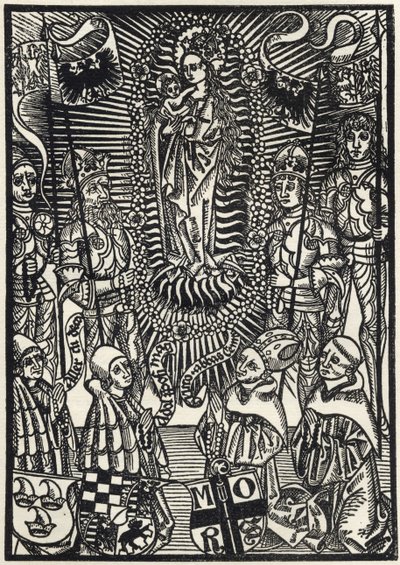 La Madonna in gloria, da 